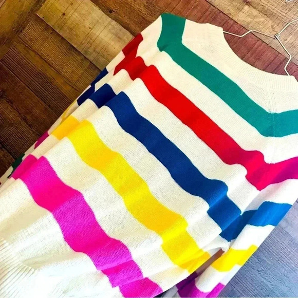 NWT Unisex Disney 100 Striped Mickey Graphic Button Up Cardigan - Picture 7 of 9